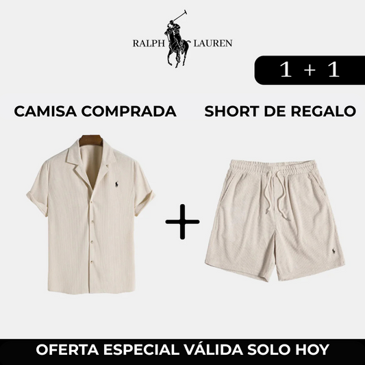 Pack exclusivo R & L: Camisa Elegante + Short de Regalo