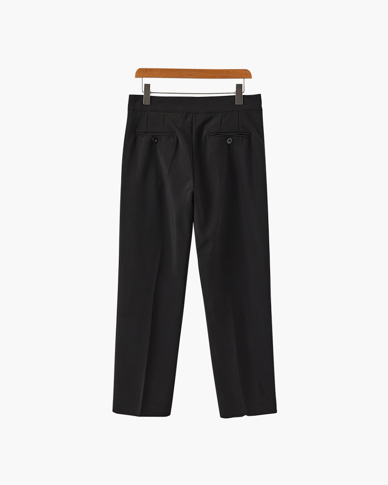 Pantalon mit hoher Taille in Paris