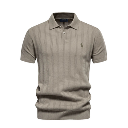 Polo Texturizado Para Hombre RL