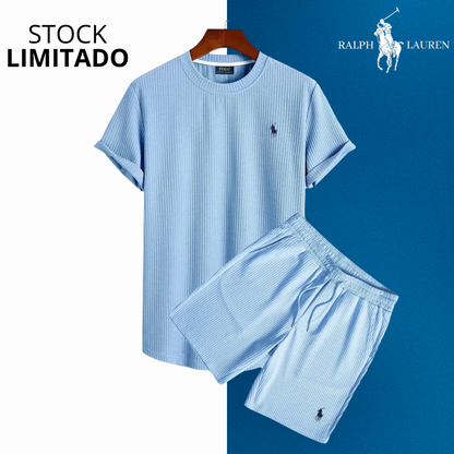 R & l | Conjunto Riviera Essence - Camisa y Bermuda