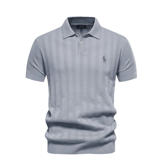 Polo Texturizado Para Hombre RL