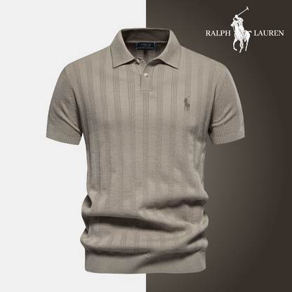 Polo Texturizado Para Hombre RL - Stock Limitado