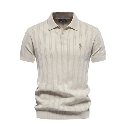 Polo Texturizado Para Hombre RL