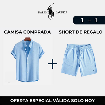 Pack exclusivo R & L: Camisa Elegante + Short de Regalo