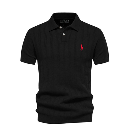 Polo Texturizado Para Hombre RL